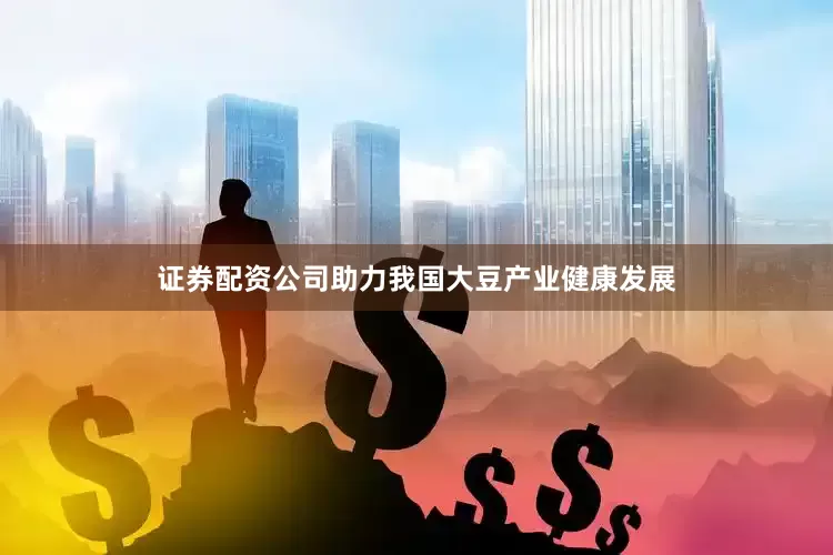 证券配资公司助力我国大豆产业健康发展
