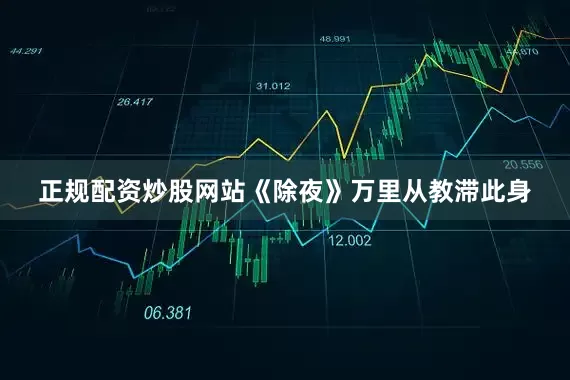 正规配资炒股网站《除夜》万里从教滞此身